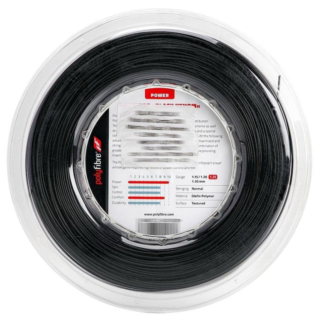Imagem 3 do produto Corda Polyfibre Black Venom Rolo com 200 Metros - 17L 1.25mm