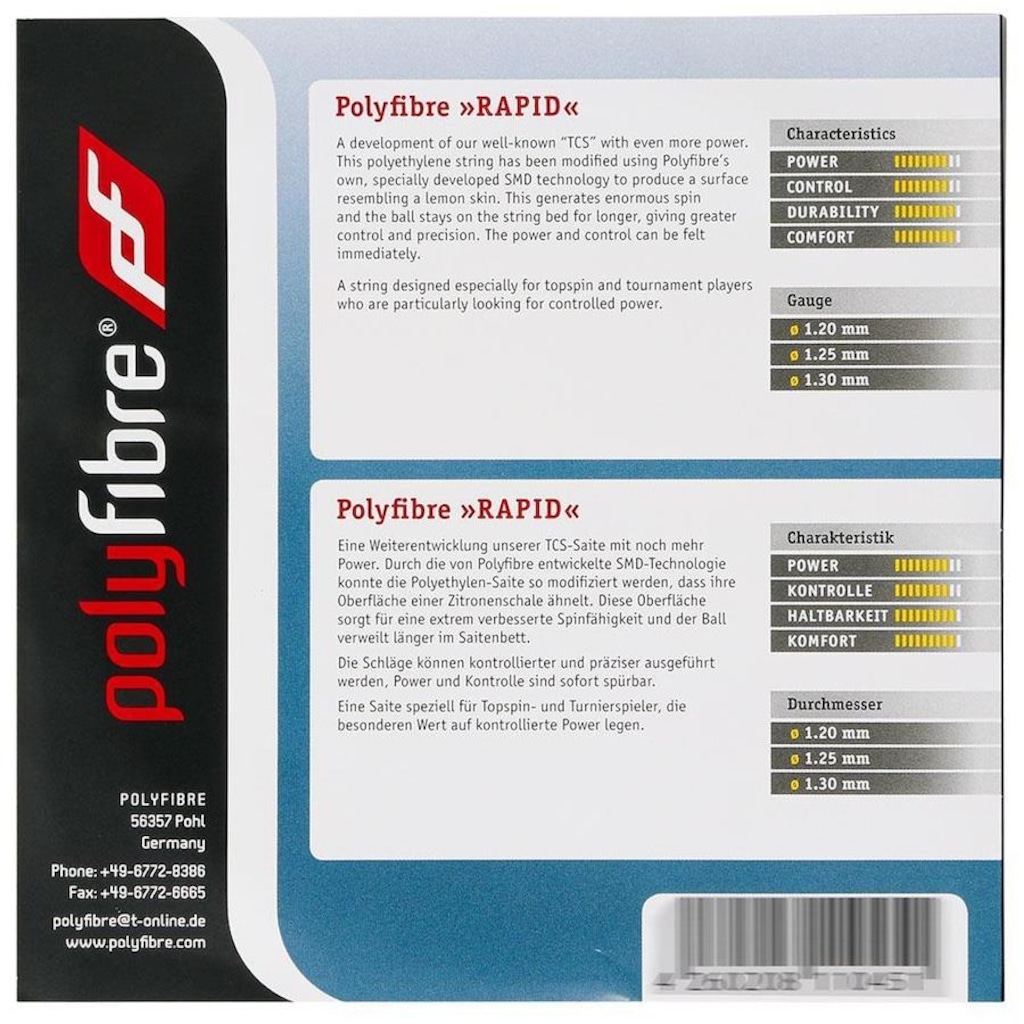Imagem 3 do produto Corda Polyfibre Rapid Set Individual - 18L 1.20mm