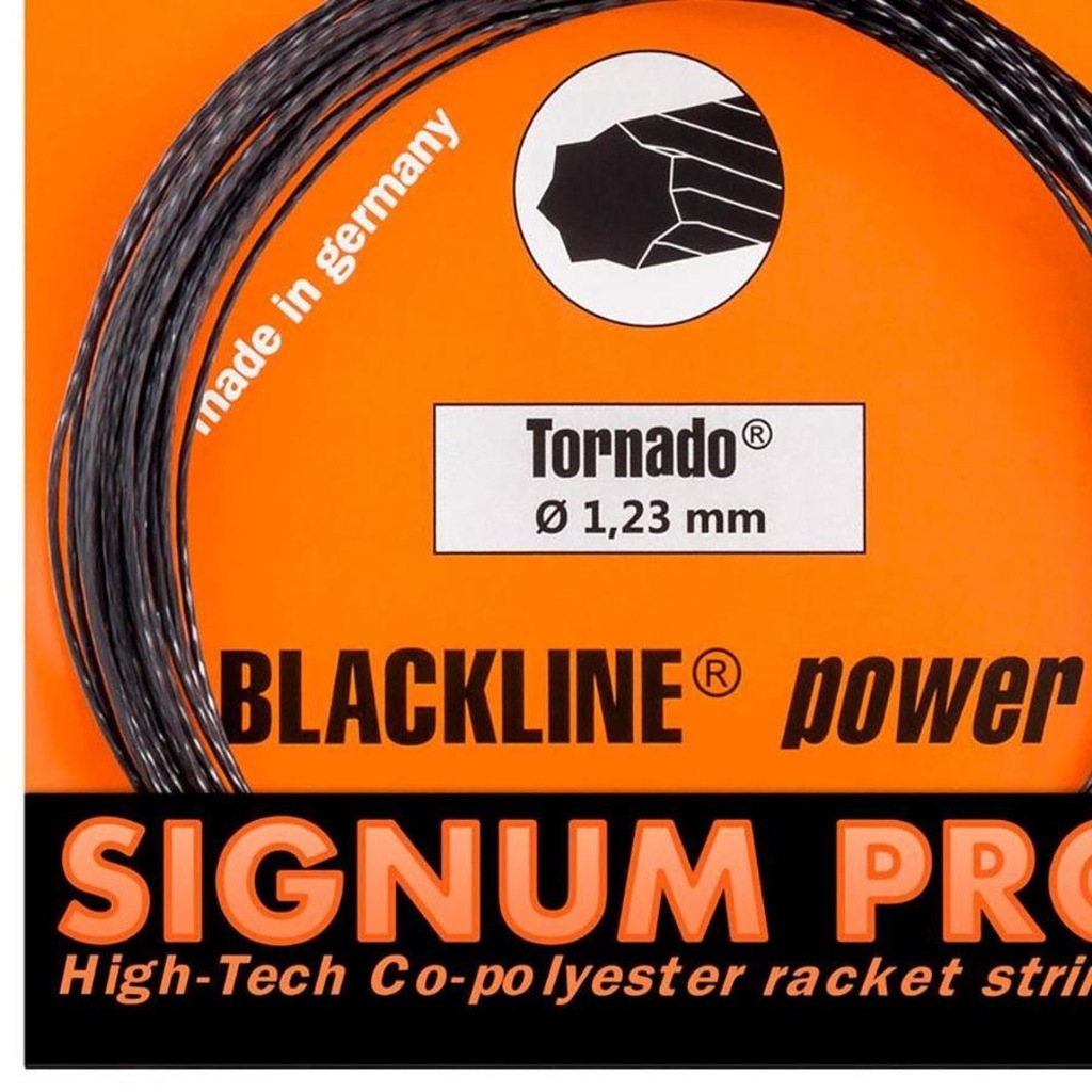 Imagem 2 do produto Corda Signum Pro Tornado 1.23mm Preta - Set Individual - Pack com 03 unidades