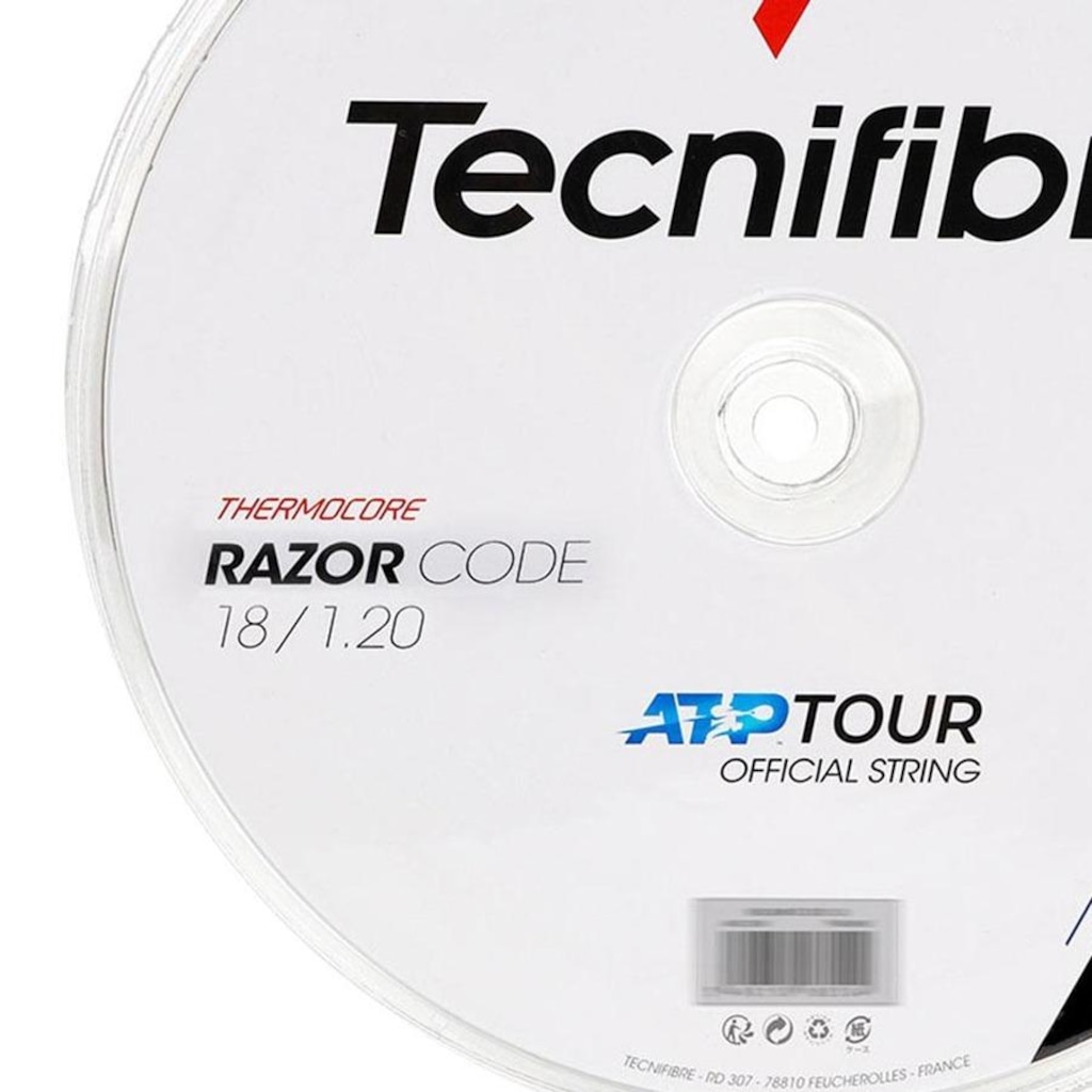 Imagem 2 do produto Corda Tecnifibre Razor Code Rolo com 200 Metros - 17L 1.25mm