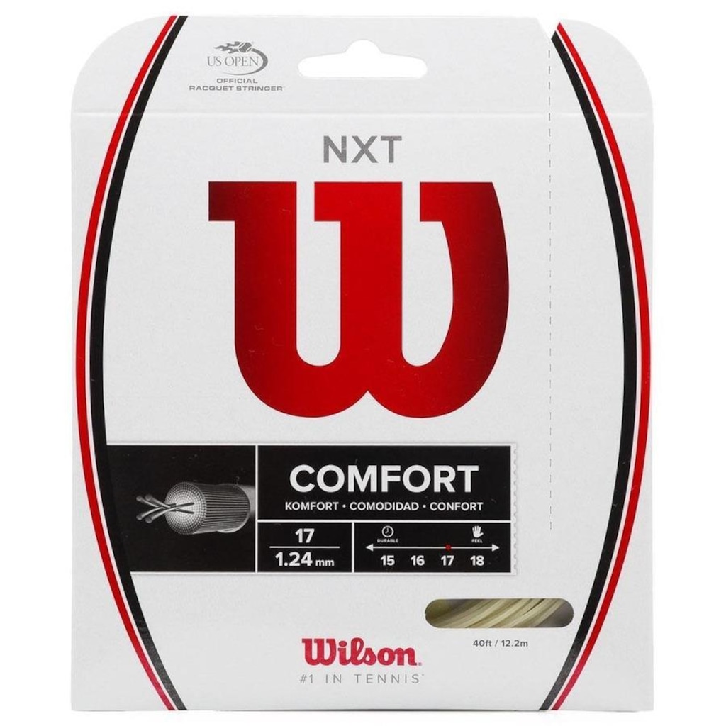 Corda para Raquete de Tênis Wilson NXT 17 - 12,2m