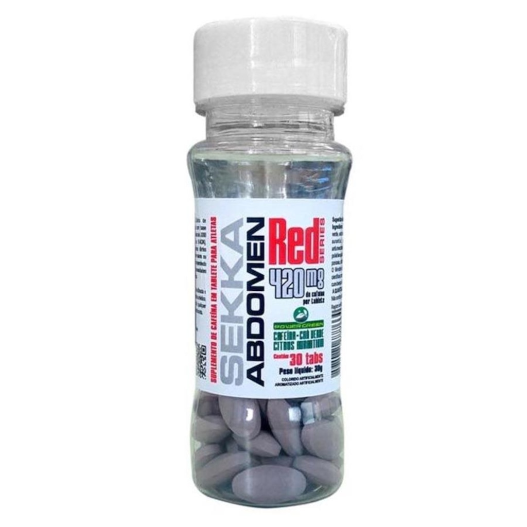 Termogênico Red Series Sekka Abdomen - 30 Cáps - Foto 1