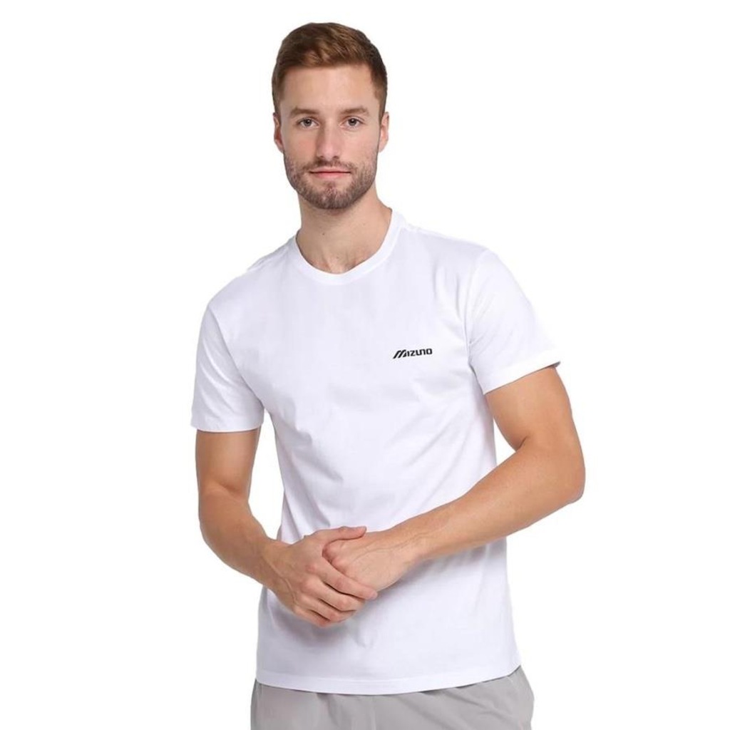 Camiseta Mizuno Basic Logo Masculina - Foto 1