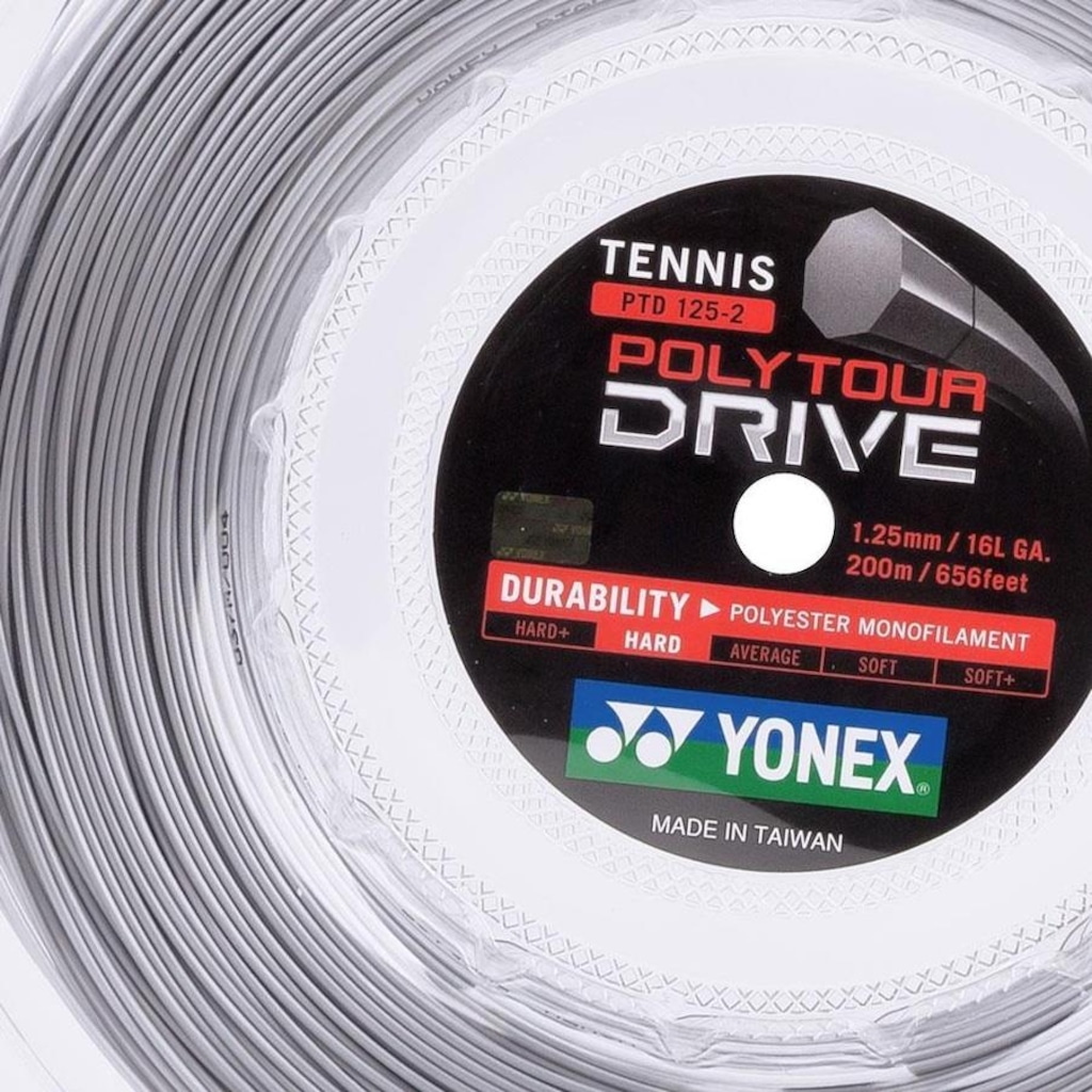 Imagem 2 do produto Corda Yonex Poly Tour Drive 16L 1.25Mm - 200 Metros