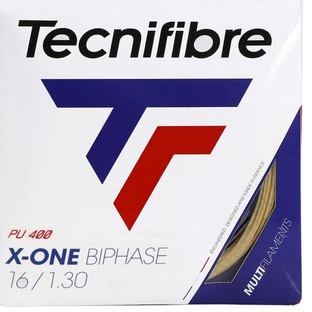 Imagem 2 do produto Corda Tecnifibre X-One Biphase 16l 1.30mm - Set Individual