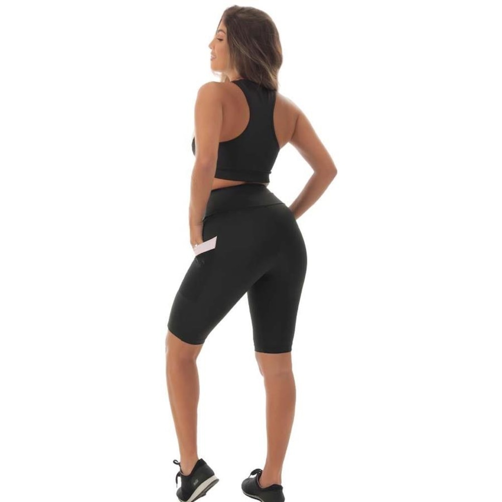 Imagem 2 do produto Conjunto Fristyle Fitness  Bermuda e Top Academia - Feminino
