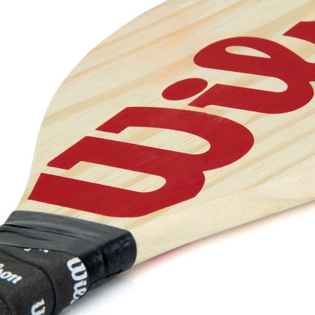 Imagem 3 do produto Kit de Frescobol Wilson Pinus com 2 Raquetes + Bola