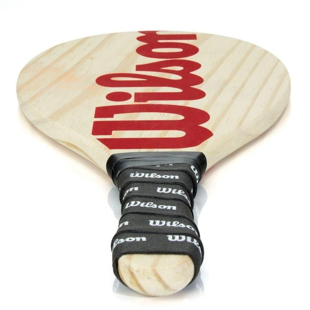 Imagem 4 do produto Kit de Frescobol Wilson Pinus com 2 Raquetes + Bola