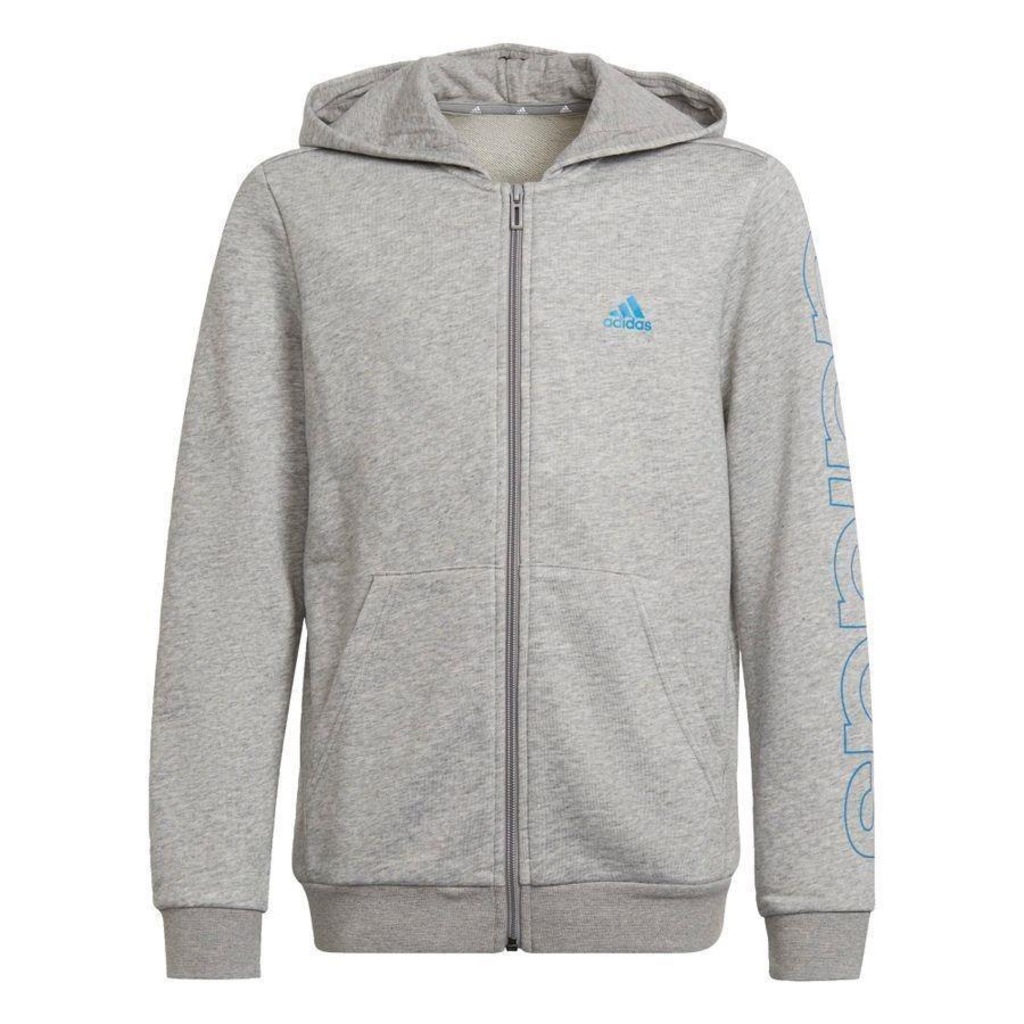 Jaqueta com Capuz adidas Essentials - Infantil - Foto 1
