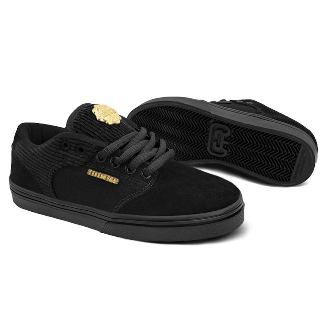 Imagem 3 do produto Tênis Hocks Montreal New Black Gold - Adulto