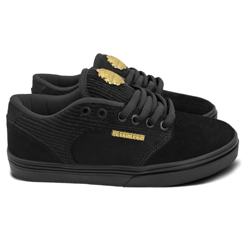 Imagem 4 do produto Tênis Hocks Montreal New Black Gold - Adulto