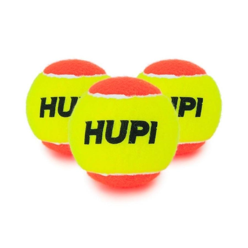Kit de Bola de Beach Tennis HUPI Pro - Pack 03 Unidades