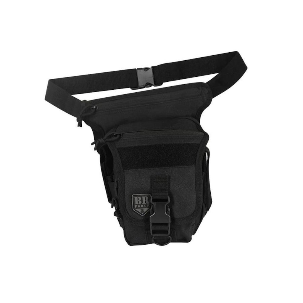 Bornal Tático Modular Cargo Militar BR Force Pochete Perna - Foto 1