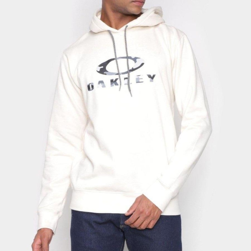 Blusão de Blusão de Moletom Oakley Camo Hoodie - Masculino - Foto 1