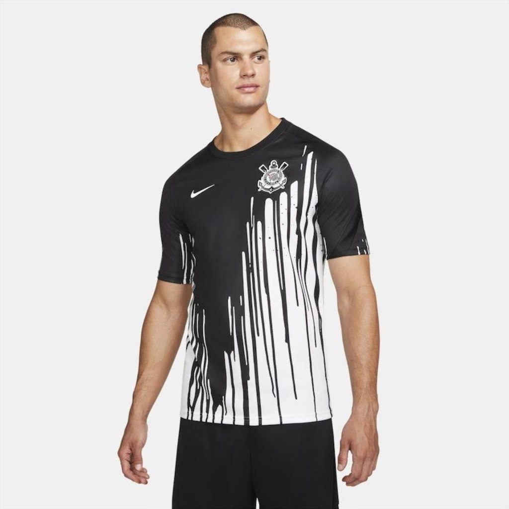 Camiseta do Corinthians Nike Pre Match - Masculina | Centauro