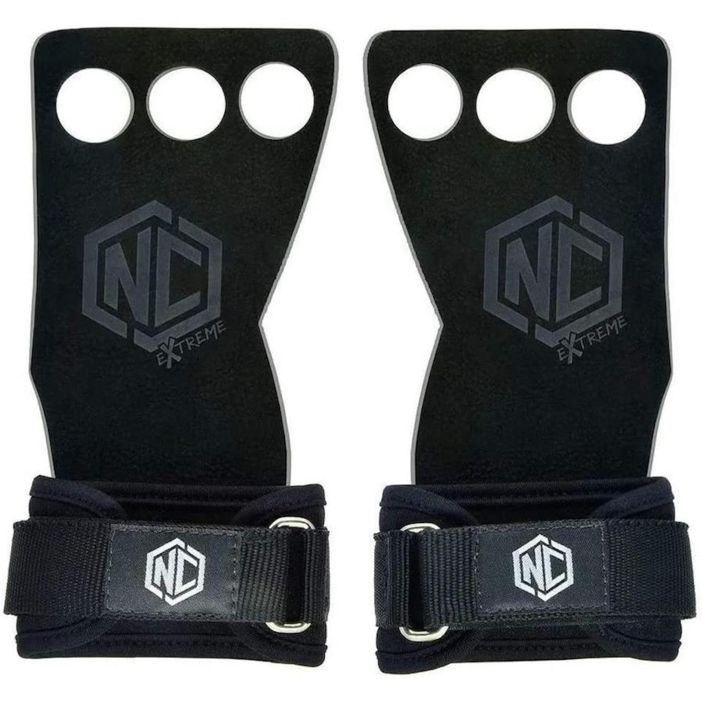 Hand Grip NC Extreme Pull Up Protetor Palmar 3 Furos Panther Claw