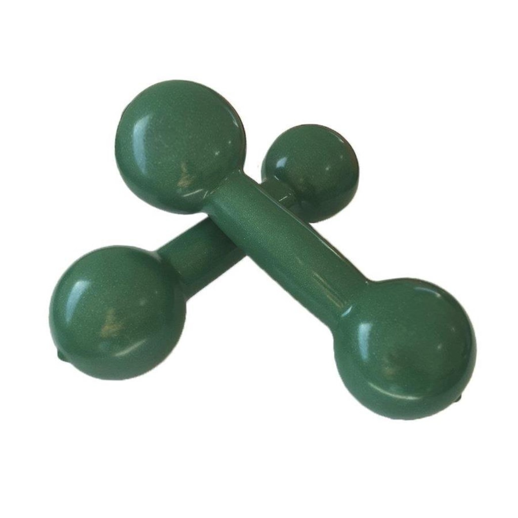 Halter Iniciativa Fitness Revestido 8Kg - Par