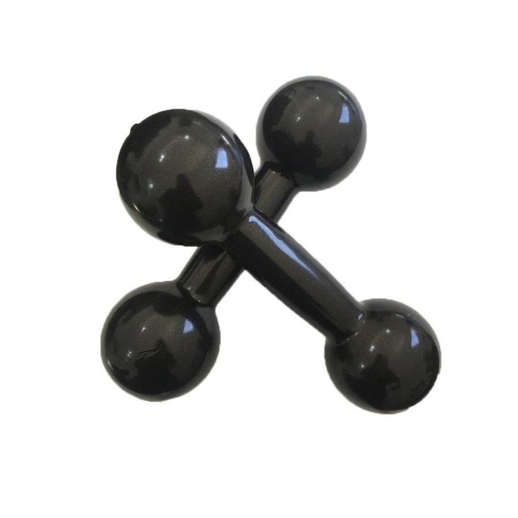 Halter Iniciativa Fitness Revestido 5Kg - Par