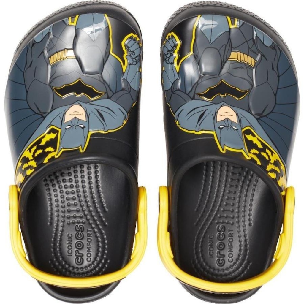 Imagem 3 do produto Sandália Crocs Iconic Batman Clog - Infantil