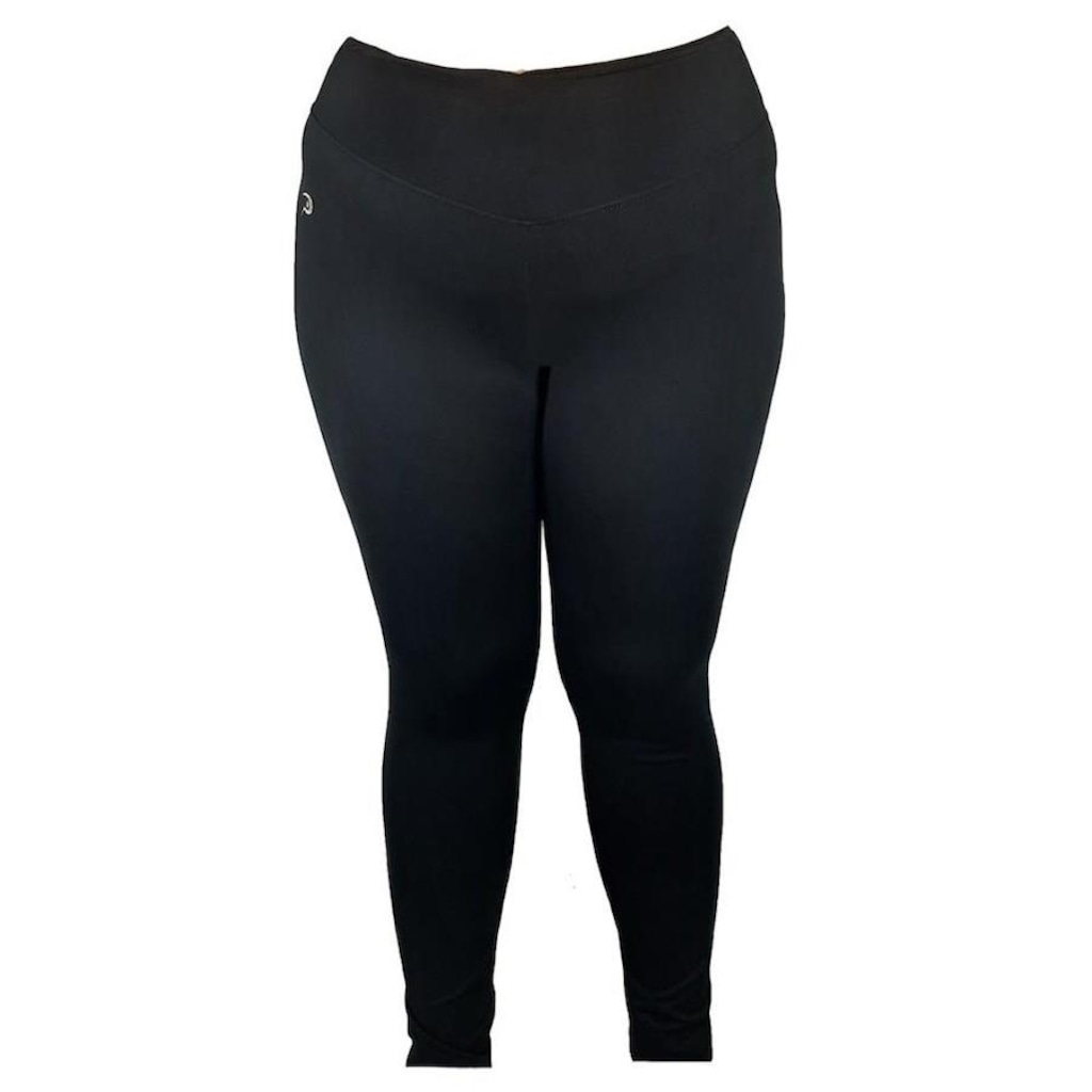 Calça Legging Placar Basica Suplex PLus Size BG-240 - Feminina