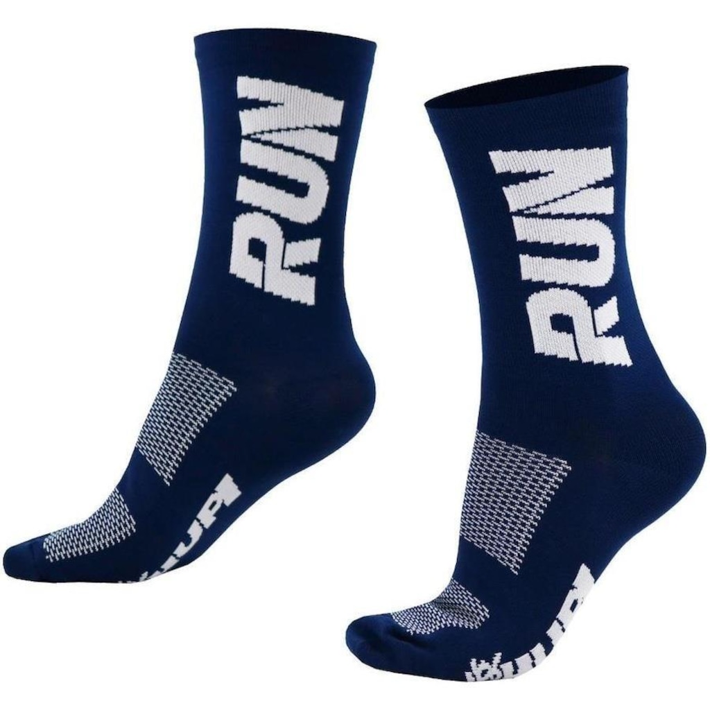 Imagem 2 do produto Kit Meia Hupi Corrida Run com 02 Pares - 36 ao 42 - Adulto