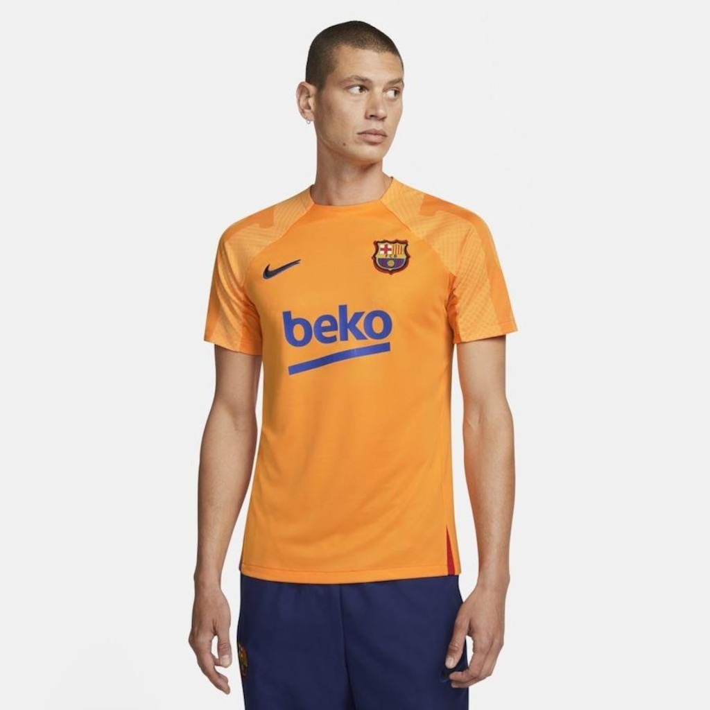 Camisa Barcelona Nike Strike - Masculina - Foto 1