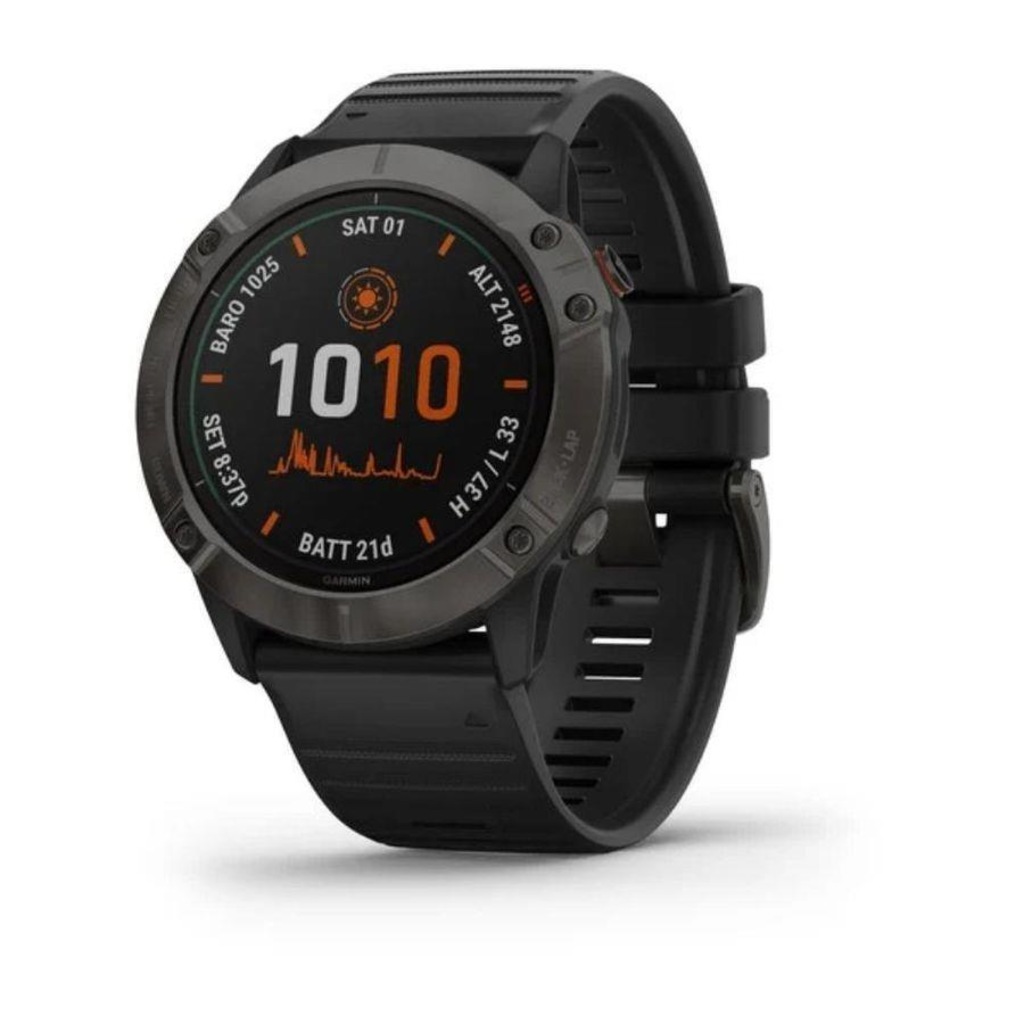 Relógio Monitor Cárdiaco Garmin Fenix 6X Pro Solar Edition - Foto 1