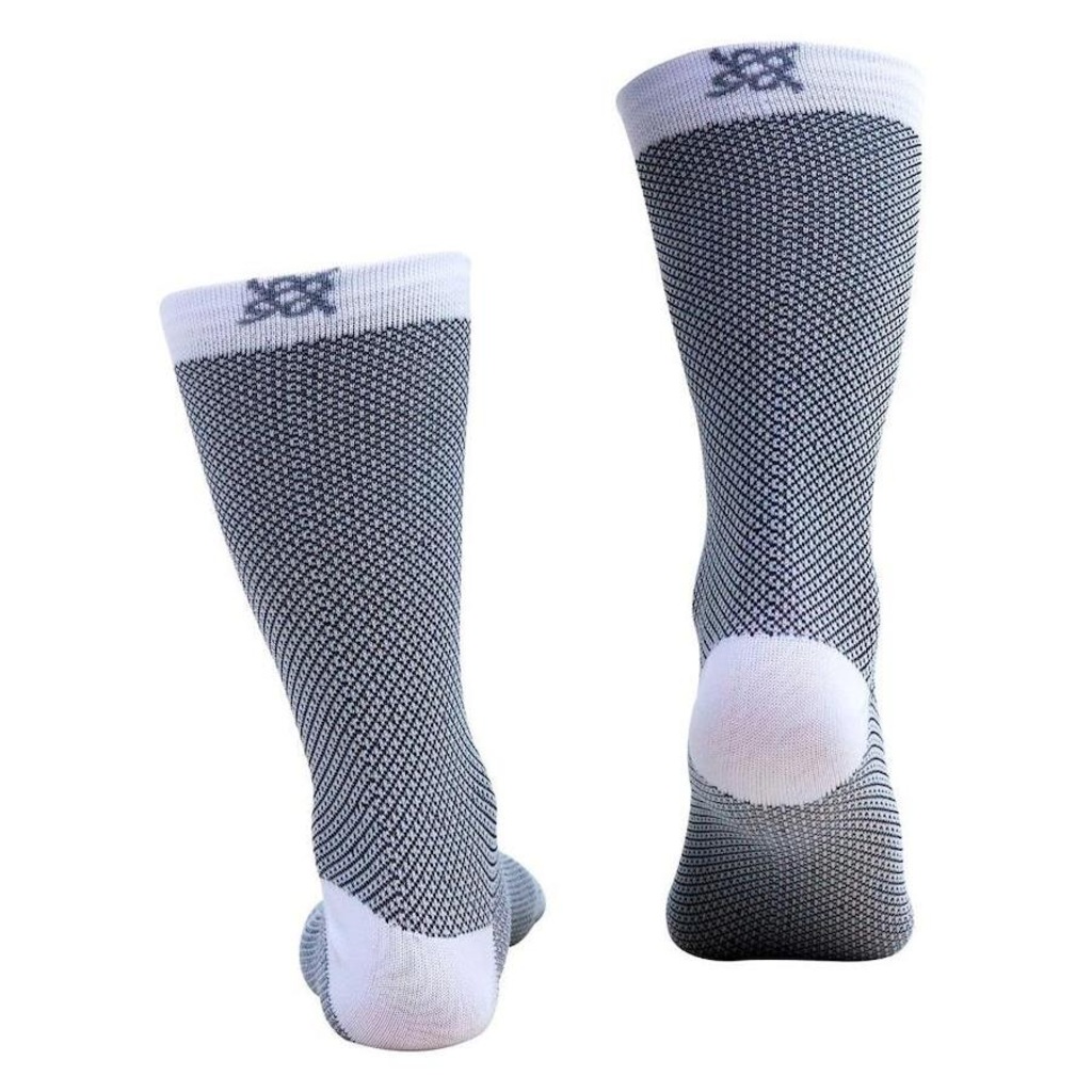Imagem 5 do produto Kit Meia Hupi Carbono Corrida Ciclismo com 02 Pares - 36 a 42 - Adulto