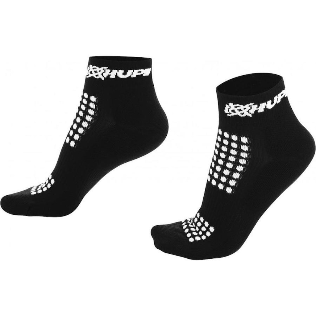 Imagem 2 do produto Kit Meias de Corrida Hupi Pro Running Run com 02 Pares - 36 a 42 - Adulto
