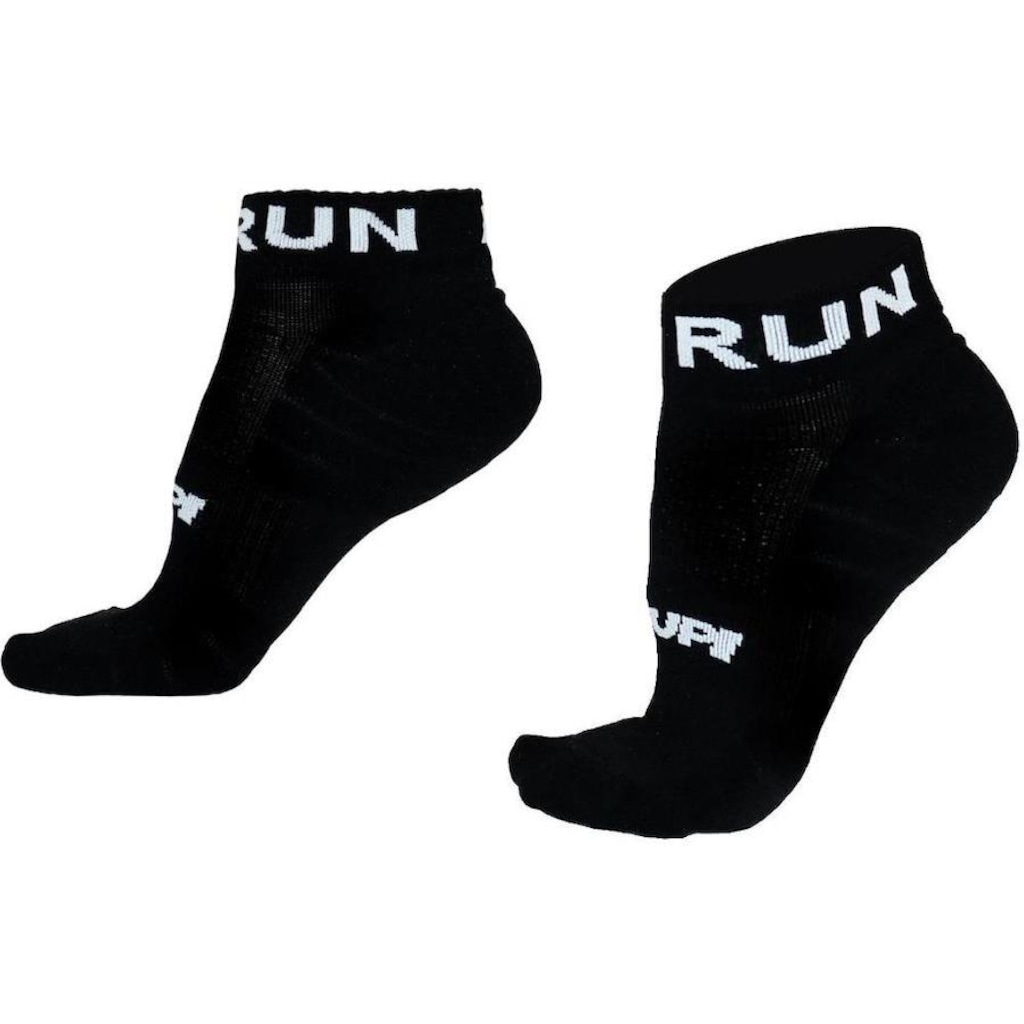 Imagem 3 do produto Kit Meias de Corrida Hupi Pro Running Run com 02 Pares - 36 a 42 - Adulto