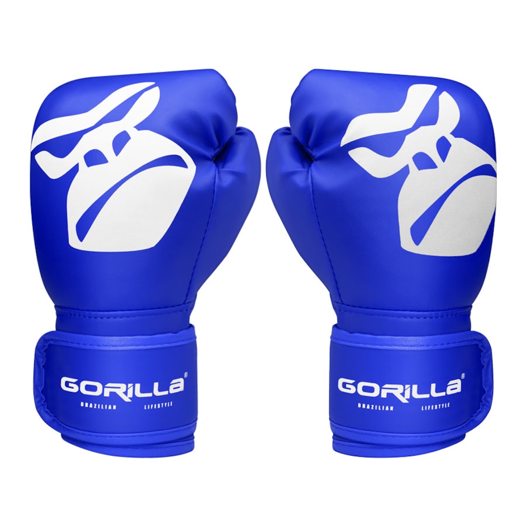 Imagem 2 do produto Kit Gorilla Saco De Pancada + Luva Boxe Kit Muay-Thai - Infantil