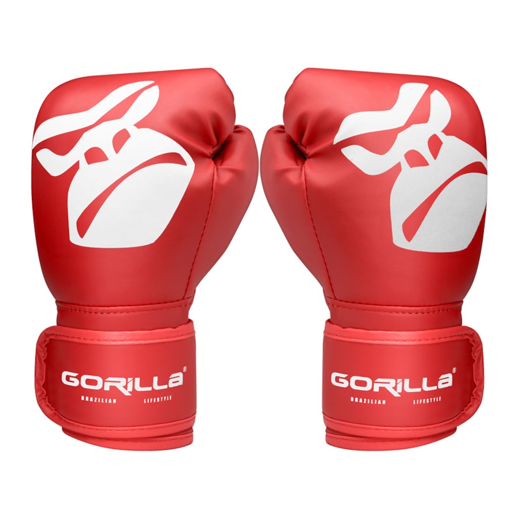 Imagem 3 do produto Kit Gorilla Saco De Pancada + Luva Boxe Kit Muay-Thai - Infantil
