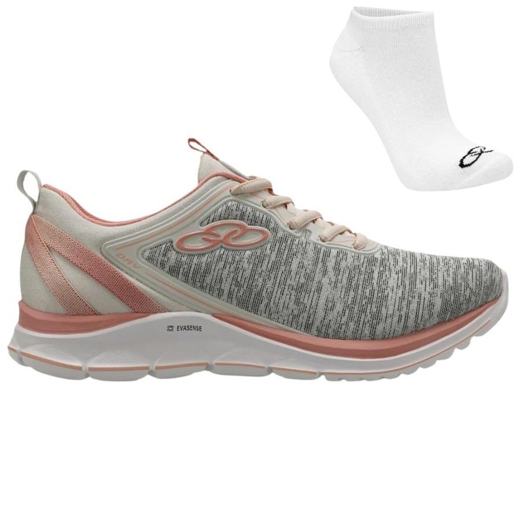 KIT TÊNIS OLYMPIKUS DAY + MEIA - FEMININO - Foto 1