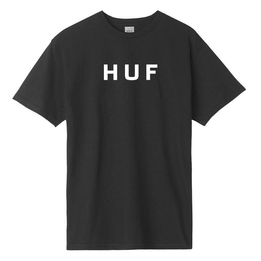 Camiseta Huf Essentials Og Logo - Masculina