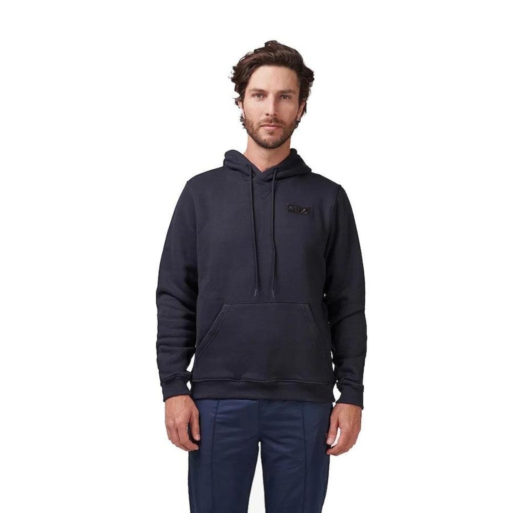 Blusão com Capuz Fila Essencial Winter - Masculino - Foto 1