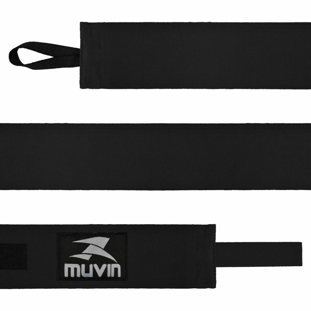 Kit Muvin Bandagem Elástica Boxe Muay Thai - 3 Metros - 5 Pares - Foto 4