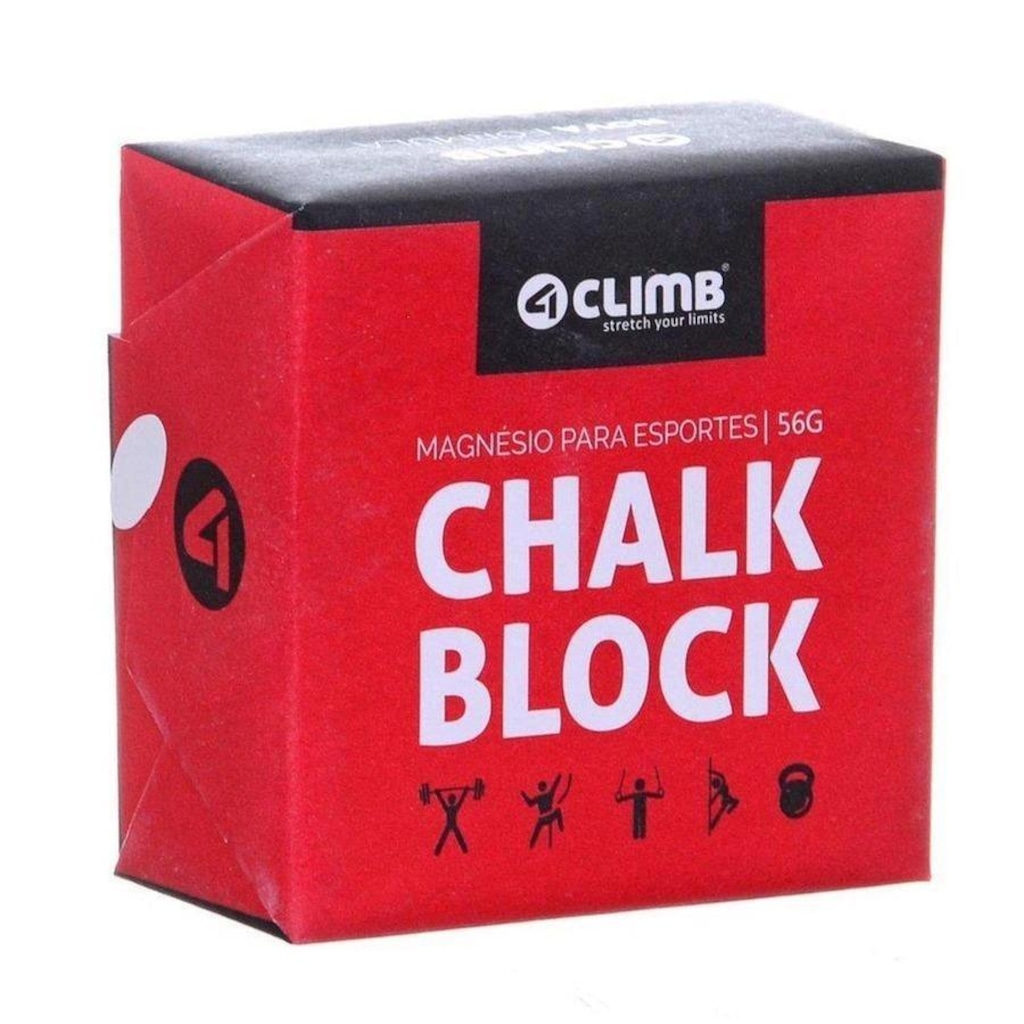 Imagem 4 do produto Kit de Carbonato de Magnésio Chalk Block 4Climb - 56g - 4 Unidades