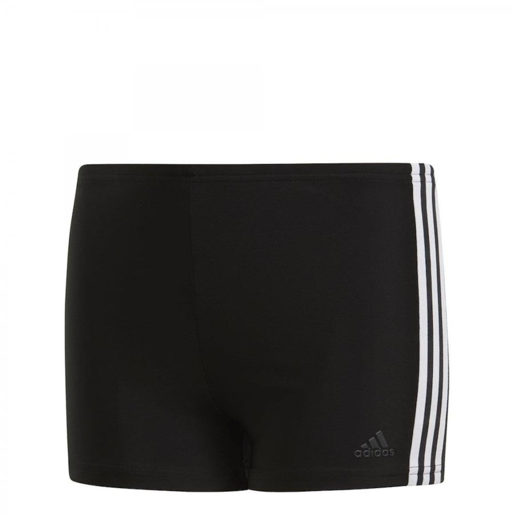 Sunga Box adidas Poliamida Fit Bx 3s - Infantil - Foto 1