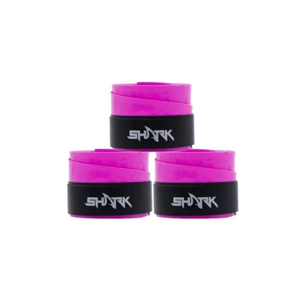 Overgrip Shark Raquete Pro Beach Tennis - 03 Unidades