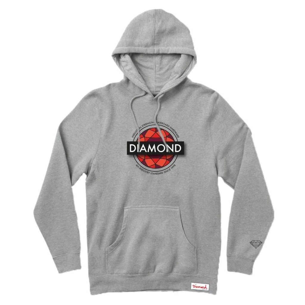 Blusão de Moletom Diamond Industrial Strength - Masculino - Foto 1