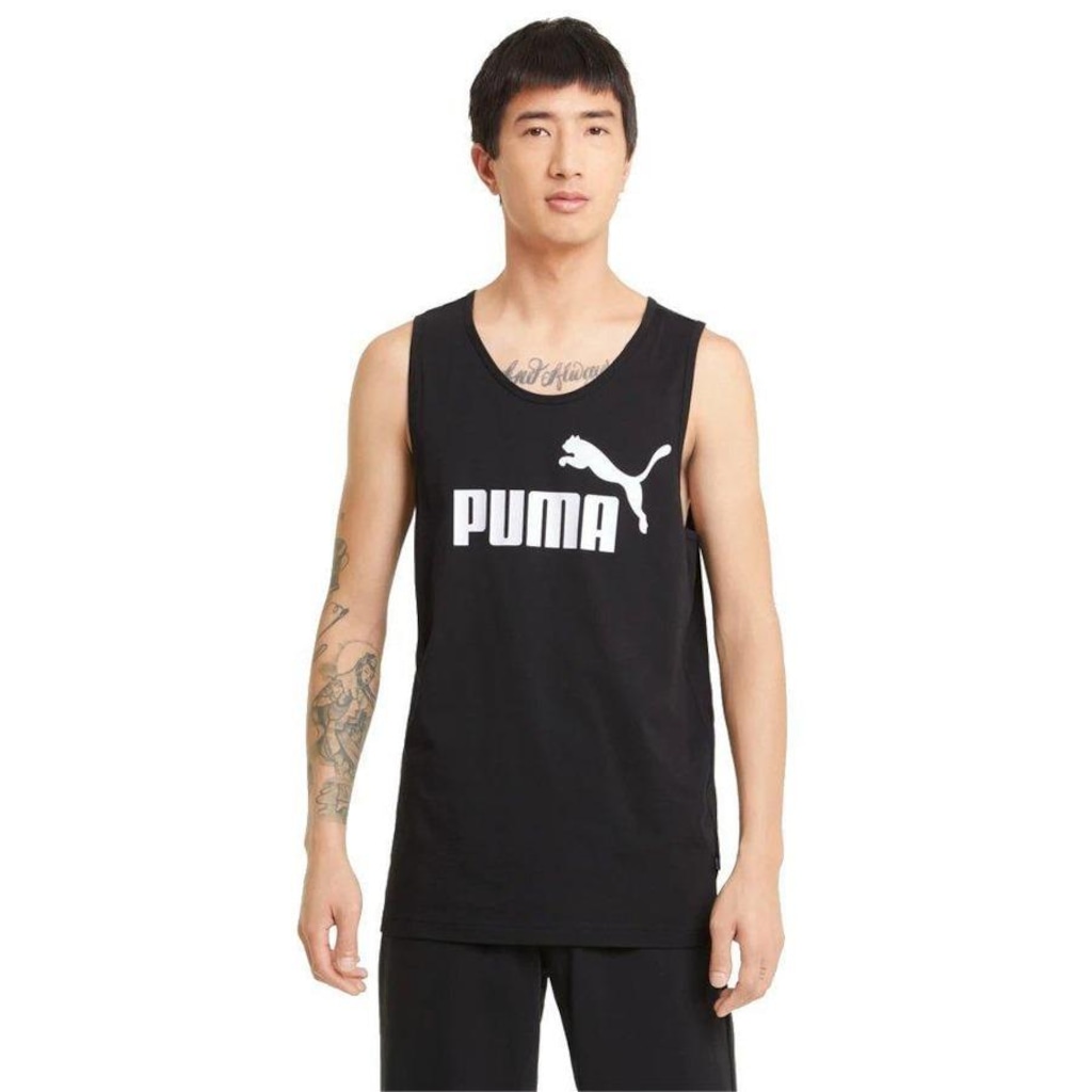 Imagem 3 do produto Camiseta Regata Puma Essentials 586670-01 - Masculina