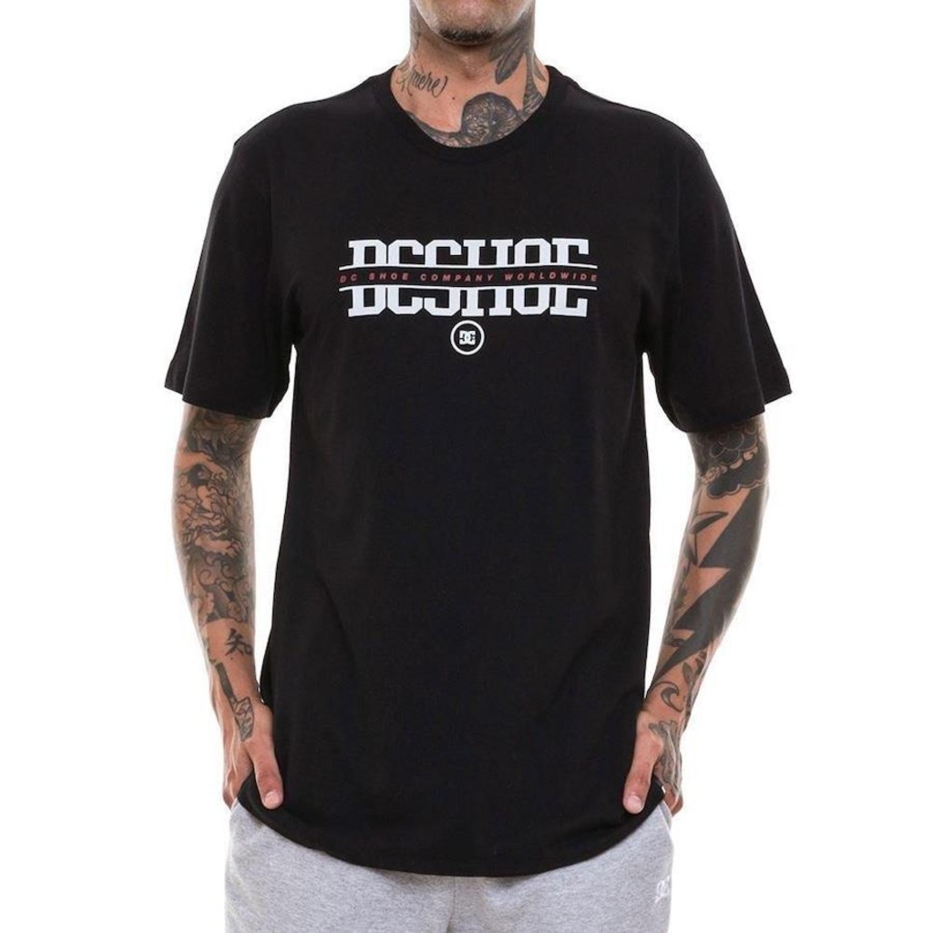 Camiseta DC Shoes School Dayz Hss - Masculina