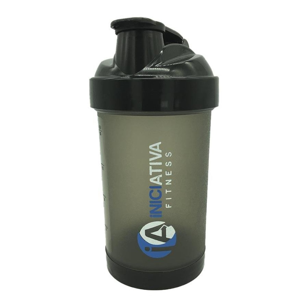 Coqueteleira Iniciativa Fitness Translúcida - 500ml