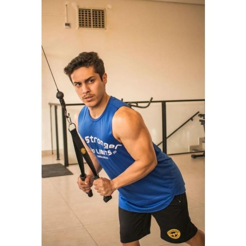 Imagem 3 do produto Puxador de Tríceps Be Stronger com Manopla