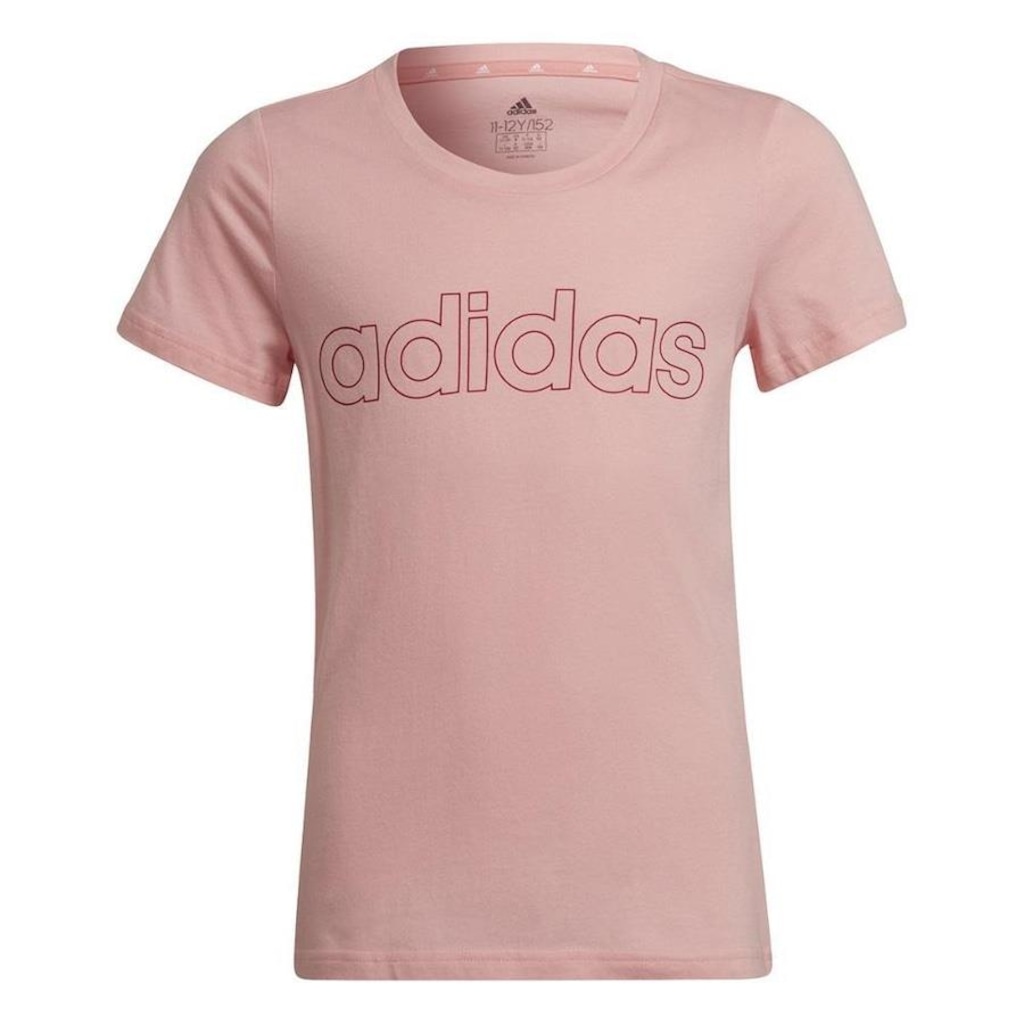 Camiseta adidas Essentials Logo Linear - Infantil