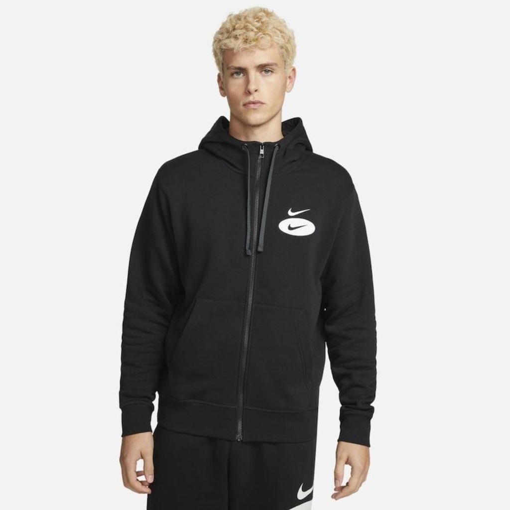 Blusão com Capuz Nike Sportswear Swoosh League - Masculino - Foto 1