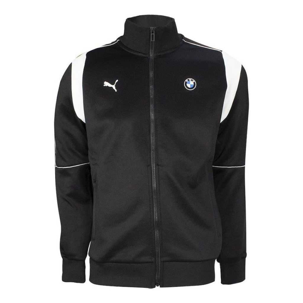 Jaqueta Puma Bmw Mms T7 Track Jacket - Masculina - Foto 1