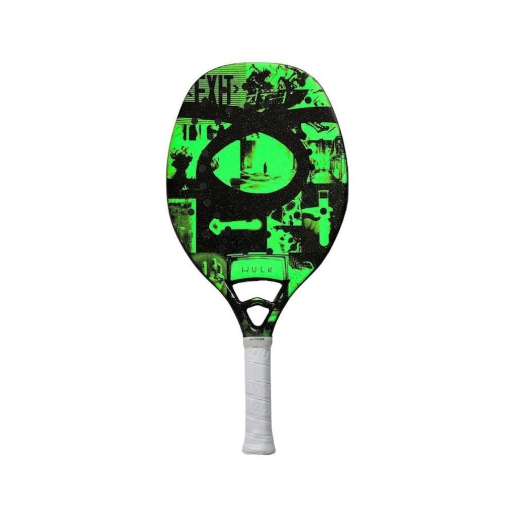 Raquete Beach Tennis Outride Hulk 2021 Carbono + Capa