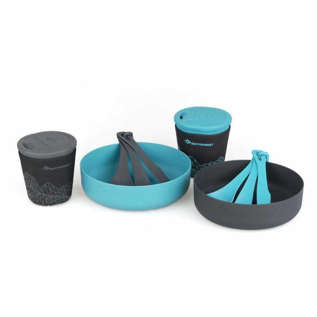 Kit Utensílios Sea to Summit Delta Light Camp Set 2.2 com 6 peças