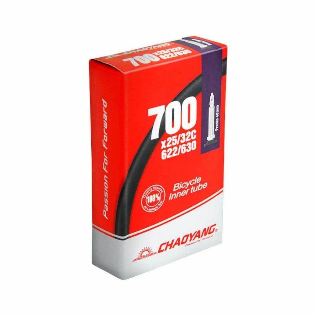 Imagem 2 do produto Câmara de Ar Speed 700X25/32 Chaoyang Válvula Presta 48mm - Par